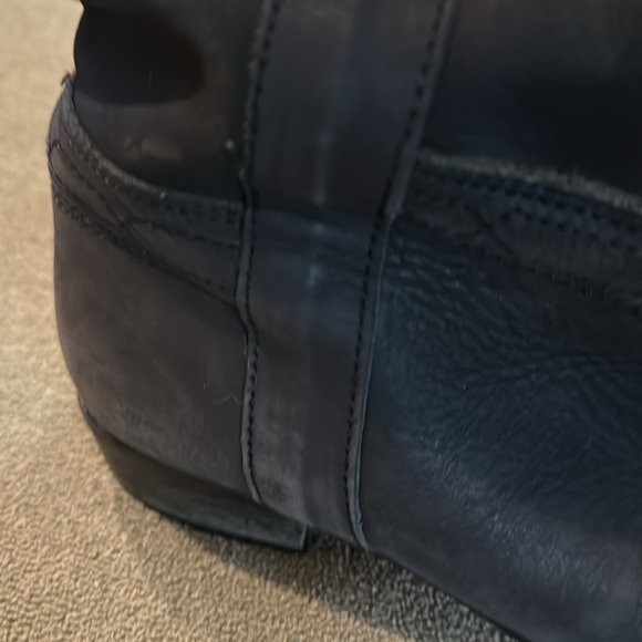 Alexandro Spain Black Leather Boots Size 39/8 (TD) - Picture 5 of 10